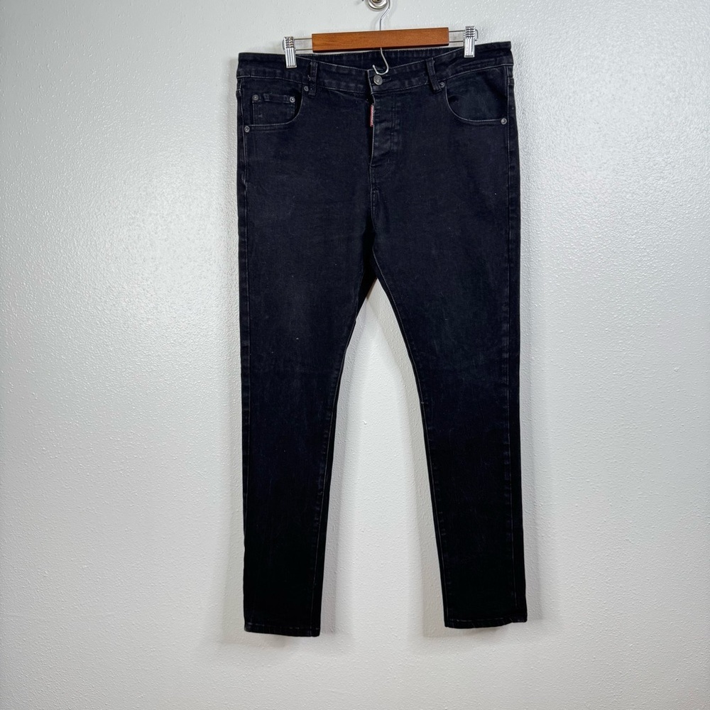 Dsquared2‎ Black Skinny Jeans Size 38